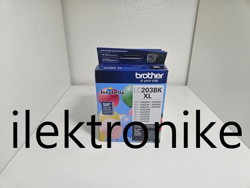 Brand NEW 3x Brother LC203BK XL Black High Yield Ink Cartridge Exp 03/2027 - Picture 1 of 3
