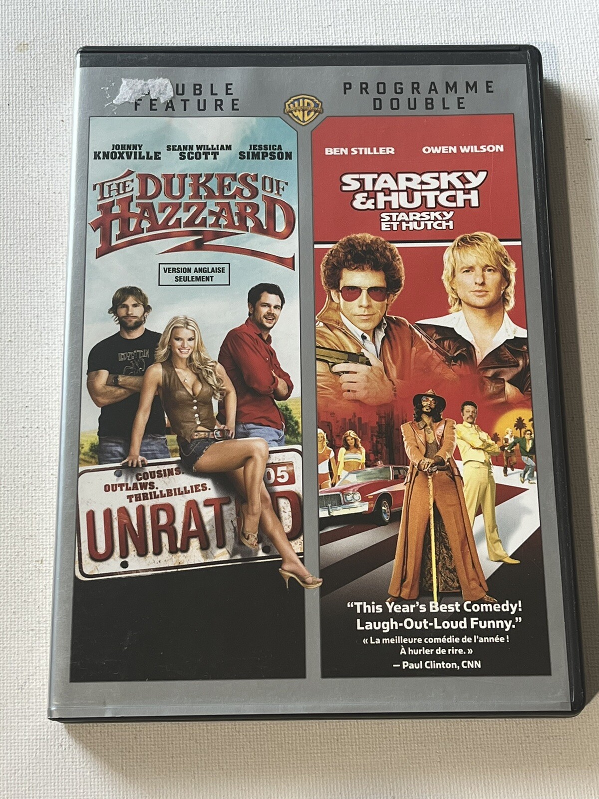 Double Feature DVD: The Dukes of Hazzard and Starsky & Hutch  