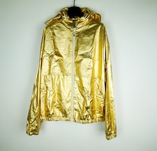CELINE Varsity Tracksuit Jacket Gold Zip up W...