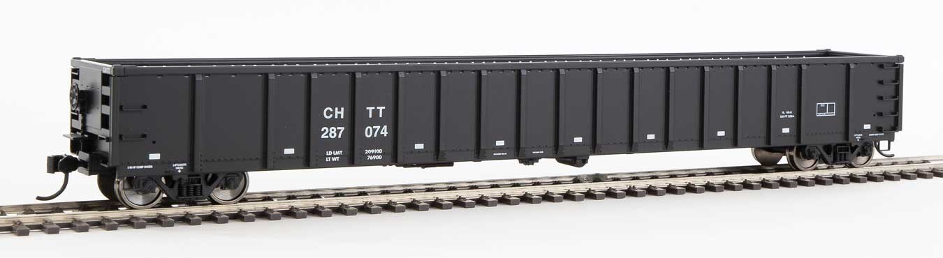 H0 Scale - Walthers Freight Car 68' Railgon Gondola CHTT -- 6411 New