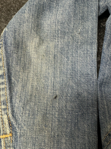Vintage Maverick Blue Bell Jean Jacket - Child Size 12 - Made in USA - 70s - Picture 8 of 12