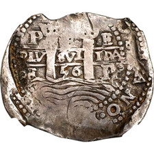 1656 PE Bolivia Cob 8 Reales, NGC VF 25, KM-21