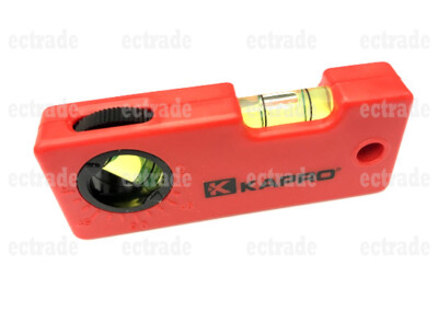 Kapro #245 MINI-LEVEL Acrylic100 x 41mm 4'' Pocket Handy Level with Angle Finder
