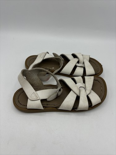 Salt Water Sandals By Hoy Shoe Sandals In White Girls Size 11
