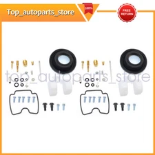 2 Sets for Yamaha V-Star 1100 XVS1100 1999-2009 Carburetor Repair Kit Air Screw