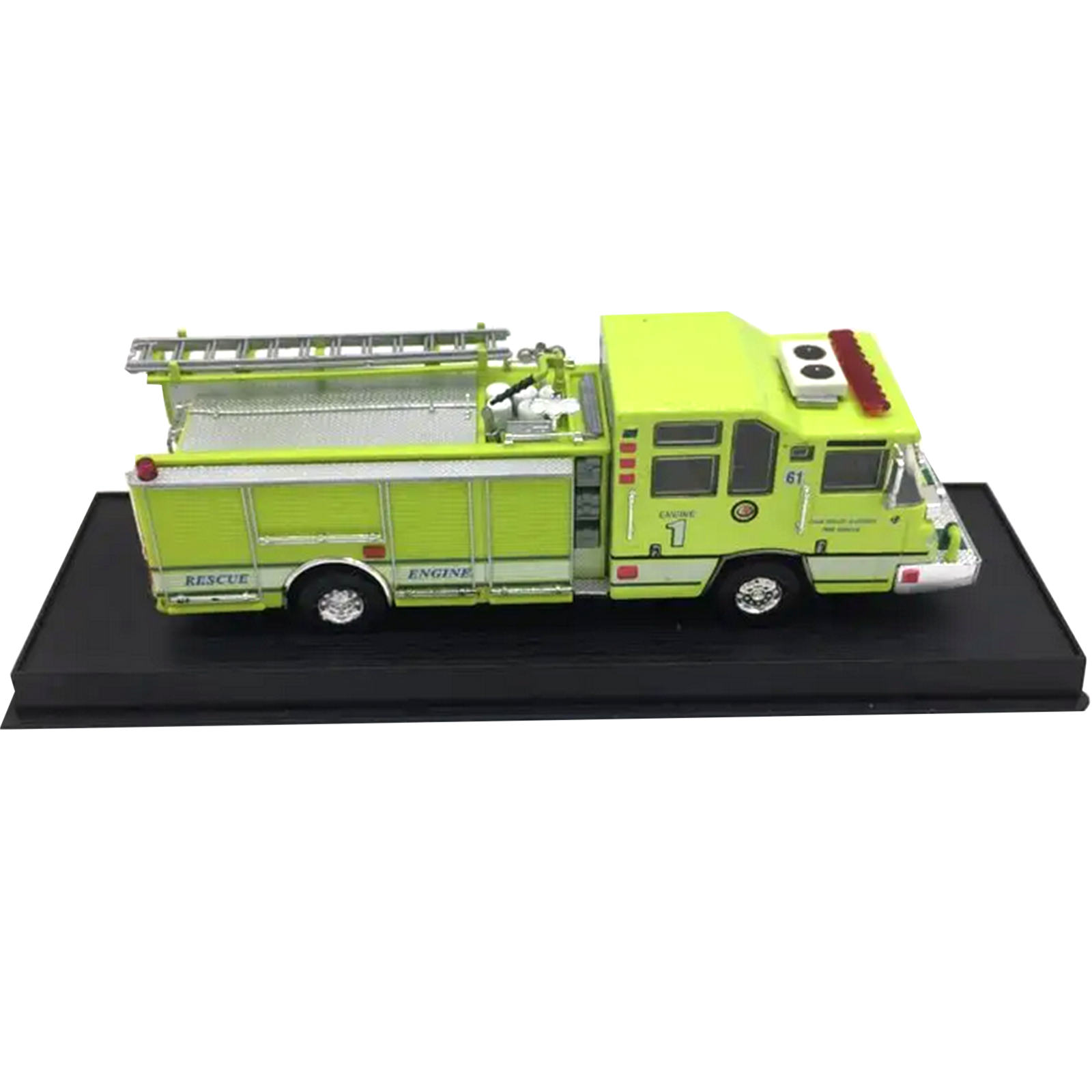 1:64 1997 Pierce Quantum Pumper Pump Fire Truck Alloy + ABS Model Collection