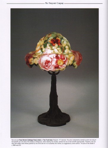 GREAT ART GLASS LAMPS: TIFFANY, DUFFNER & KIMBERLY, PAIRPOINT and HANDEL - Picture 5 of 7