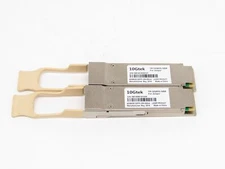 2x 10Gtek TR-QQ85S-NBK 40GBase QSFP+ SR4 850nm Transceiver For Juniper Lot of 2