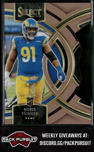 2023 Panini Select #131 Kobie Turner Copper Prizm Die-Cut /299