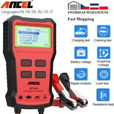 Car Battery Tester 12v Digital Battery Analyzer 100-2000cca Scanner Ancel Bst100 Car Battery Tester 12v Digital Battery Analyzer 100-2000cca Scanner Ancel Bst100