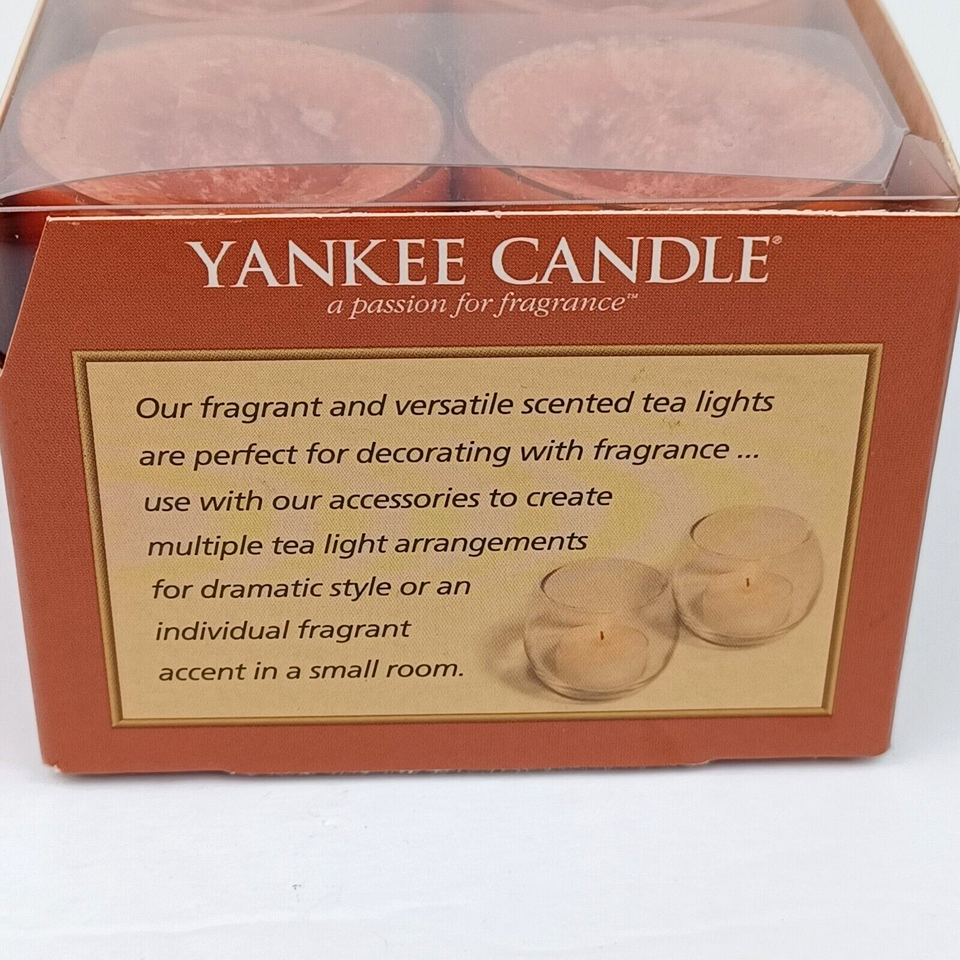 Yankee Candle Fall Festival Scented Tea Light Candles 12 Count Unused