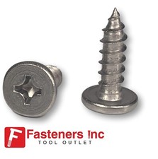 Stainless Steel Self Tapping Sheet Metal Screws Phillips Pancake Head 410