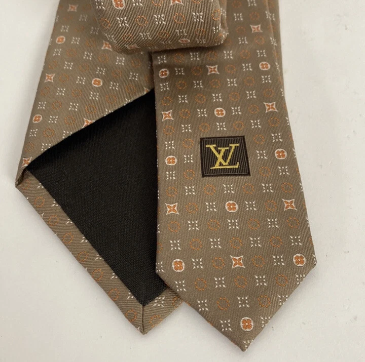 louis vuitton monogram tie