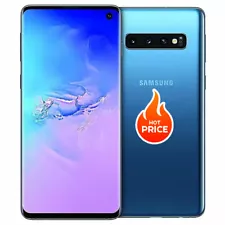 Samsung Galaxy S10 SM-G973F/DS Dual SIM 512GB Unlocked Smartphone Open Box Blue