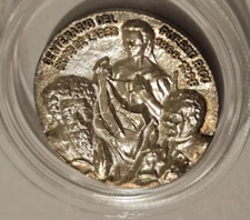 1968 Medalla GRITO LARES BETANCES BRACETTI RUIZ BELVIS REPUBLICA PUERTO RICO RRR