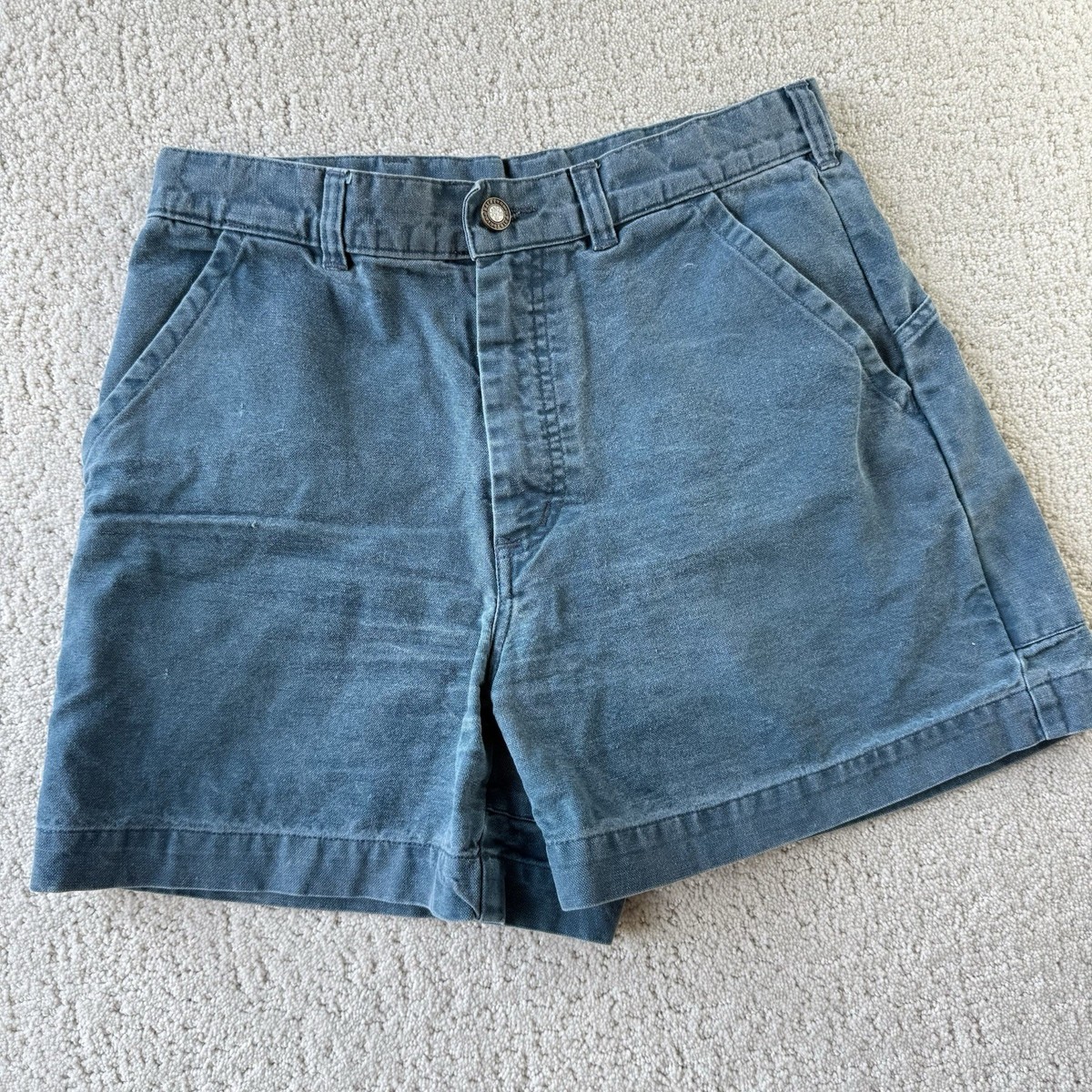 Vintage Patagonia Mens 30 Blue Cotton Stand Up Shorts 5