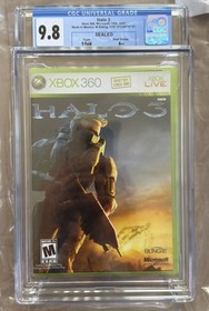 Xbox 360: Halo 3 Sealed &bull; Grade CGC 9.8 A++ &bull; Not PSA/WATA/VGA