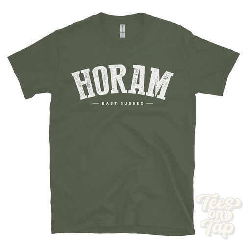 CAMISETA HORAM EAST SUSSEX Wealden Inglaterra estilo universitario - Imagen 6 de 10