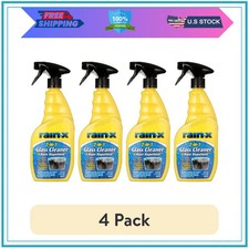 Rain-X Glass Cleaner and Rain Repellent 23 oz 4 Pack 5071268
