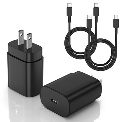 for Samsung Galaxy Super Fast Charging Cord Charger, 25w Android Charger Bloc...