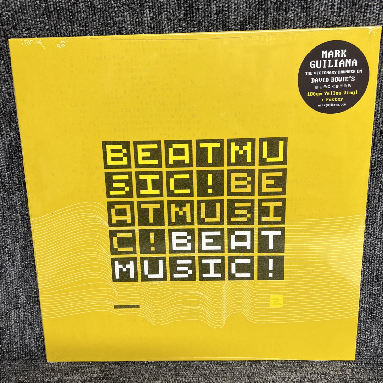 Mark Guiliana - Beat Music! Beat Music! Beat Music! 180G Yellow Vinyl LP (New)