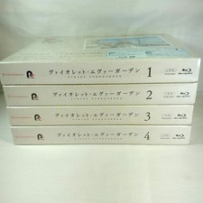 Violet Evergarden First Press Limited Edition Blu-ray Complete 4-Volume Set with
