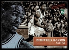 2016-17 Panini Aficionado Demetrius Jackson Rookie Boston Celtics #67