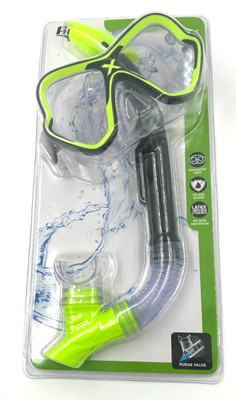 Aqua Swim Xcellence TriView Assorted Adult Mask &  Snorkel
