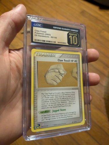 Claw Fossil graded CGC 10 for sale on eBay