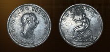 1806 George III Halfpenny – VF Condition - Ref 20A