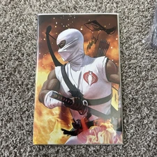 GI Joe A Real American Hero #1 Virgin Variant Signed Eyes Remark Mike Mayhew COA