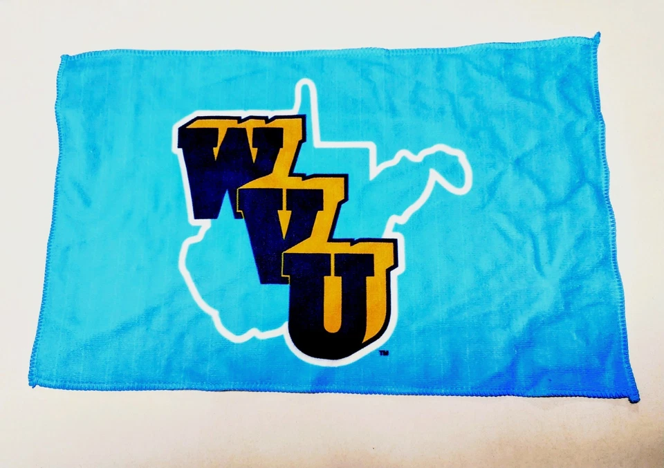 Toalla de fútbol de rally West Virginia Mountaineers 1965 Throwback Let's Go ---- Foto 2 de 4