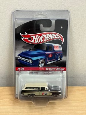 2010 Hot Wheels Delivery Series ''HURST'' '59 Chevy Delivery w/ Real Riders MONMC