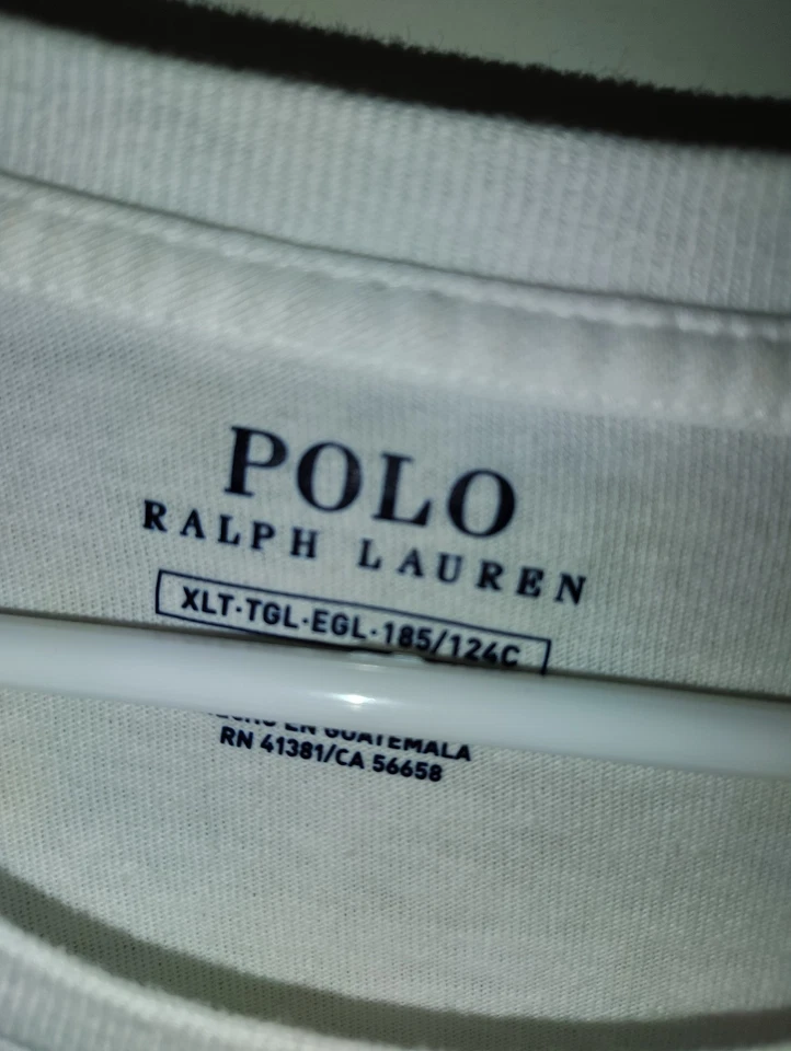 Polo Ralph Lauren Men's Graphic Short Sleeve Tee Shirt White Color Changing XLT - Image 3 of 4