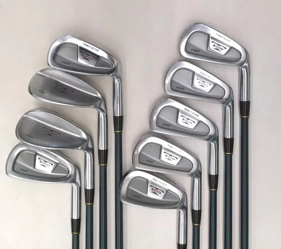 Mizuno T-Zoid Pro Iron Set 3,4,5,6,8,9,P,S,F T-ZOID KV-PLU flex R Used - Image 2 of 4