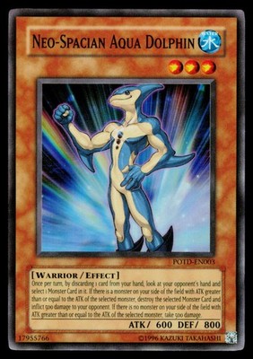 Neo-Spacian Aqua Dolphin - POTD-EN003 NM Power of the Duelist Yu-Gi-Oh