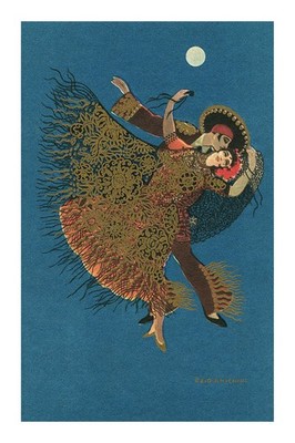   Vintage Dance Art Poster by Ezio Anichini - 1920s Style - 24x36  Premium