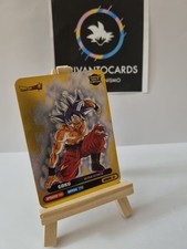 Lamincards Goku Ultra  3 / 10 Dragon Ball Universe Survival LIMITED GOLD EDITION