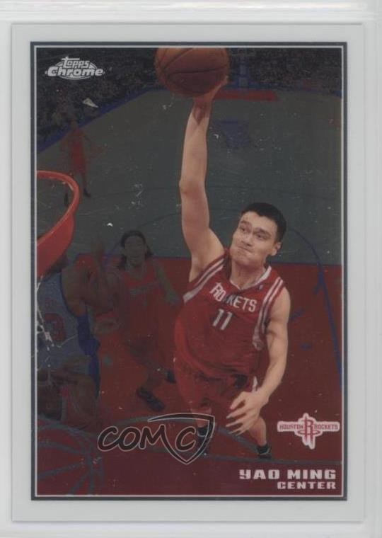 2009-10 Topps Chrome /999 Yao Ming #34 HOF