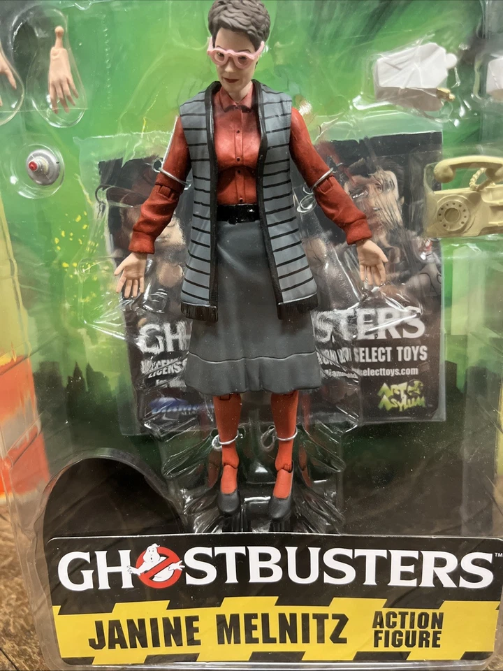 Figura retro 2016 Diamond Select Ghostbusters Janine Melnitz Neca McFarlane rara Foto 4 de 4