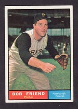 1961 TOPPS CHARLIE LAU CARD NO:261  NEAR MINT CONDITION