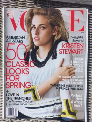 Vogue US Kristen Stewart Mario Testino January Jones Maggie  Gyllenhaal Doutzen 