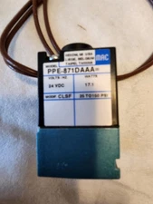 MAC VALVES INC PPE-871DAAA PILOT VALVE 24 VDC 25 TO 150 PSI New