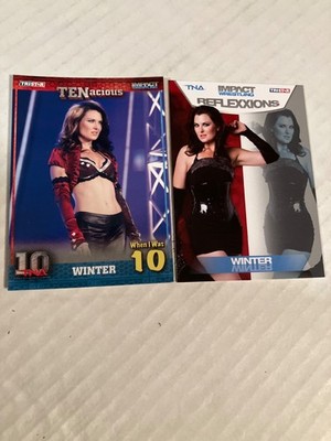 2 Winter 2012 tna born in luneburg Lower Saxony Germany wrestling cards see scan