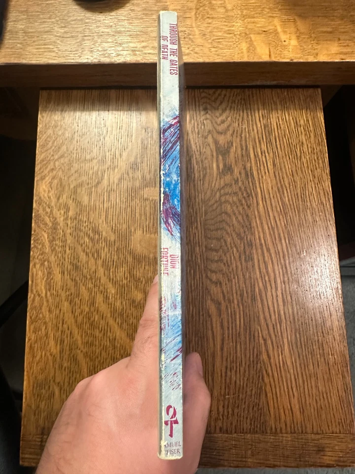 Through the Gates of Death by Dion Fortune 1974 PB OCCULT AFTERLIFE ESOTERIC - Image 3 of 4