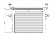 VALEO LADELUFTKÜHLER TURBOKÜHLER passend für AUDI A3 TT | 818391