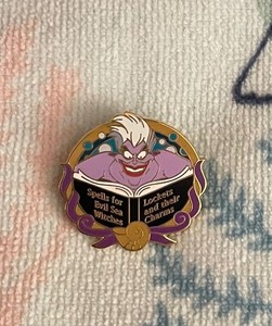 Disneyland Resort Where Evil Spells Are Always Broken 2007 Ursula GWP Pin #55505