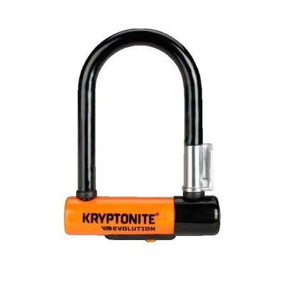 Kryptonite Evolution Mini 5 Fahrradschloss 7/10 Sicherheit 1,2 kg Schwarz Orange