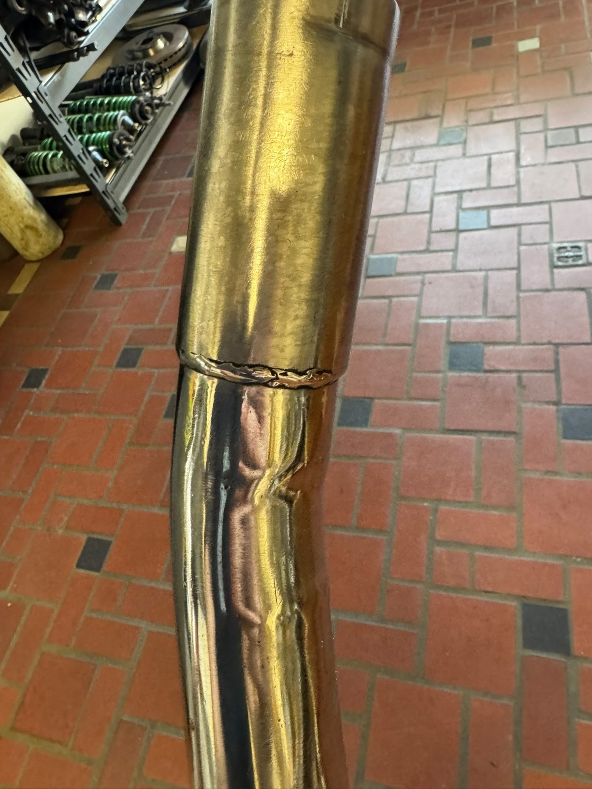 Rolls-Royce Silver Shadow 1965-1973 Rear Left Exhaust tailpipe