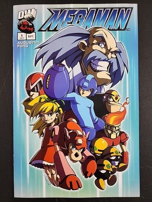 Mega Man #1  NM+  Dream Wave 2003  Skottie Young Variant
